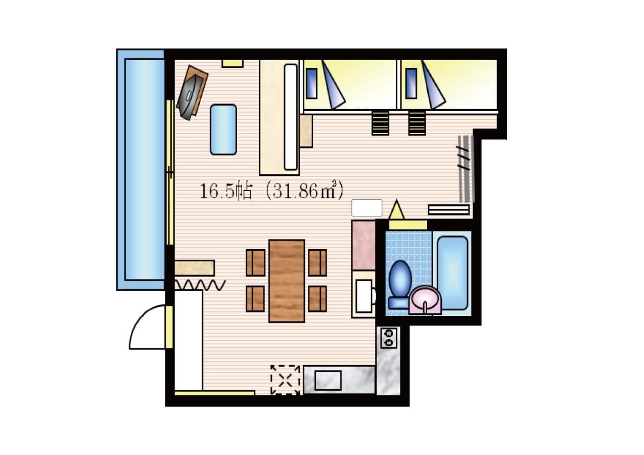 Apartment Nishijin Ivy 5 Persons Kyoto