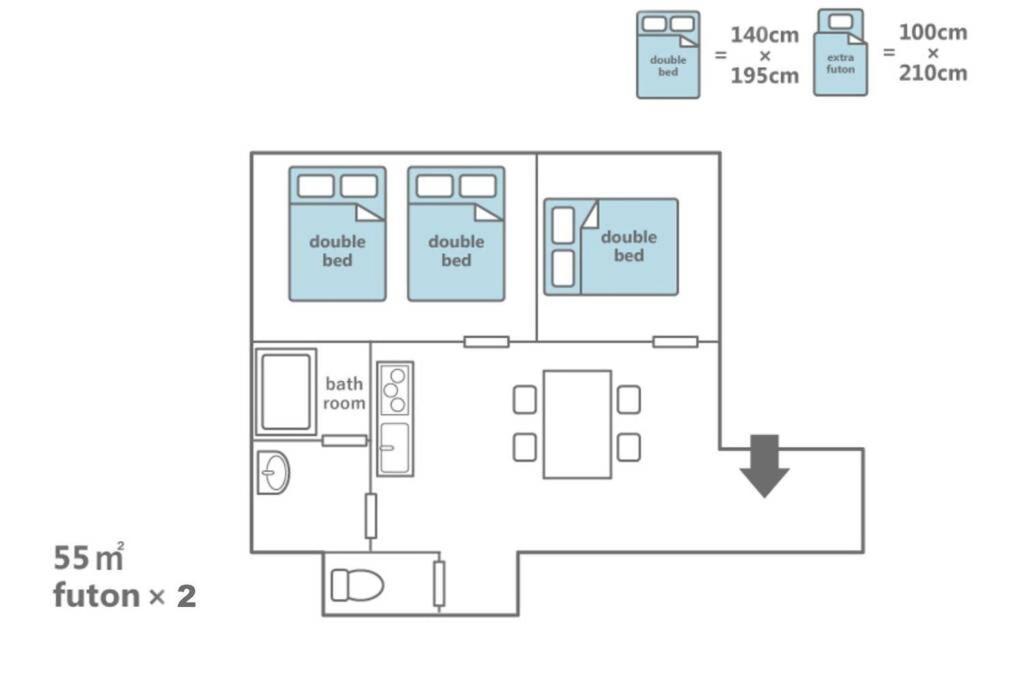 Apartment Daiki Building 4 *