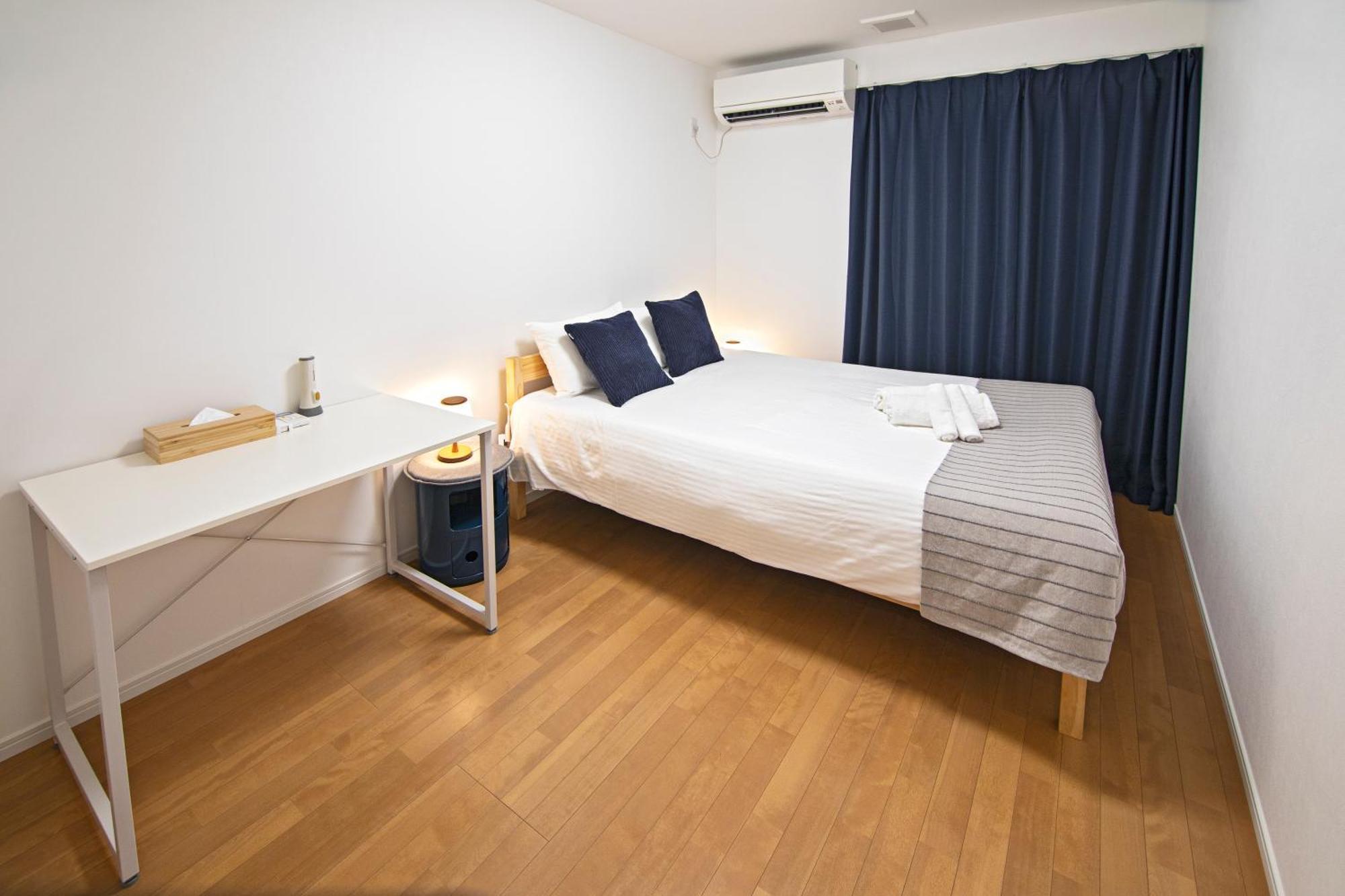 二条 秋 Designer House 新築 2ldk 1階庭付き 4人宿泊可能 Villa *