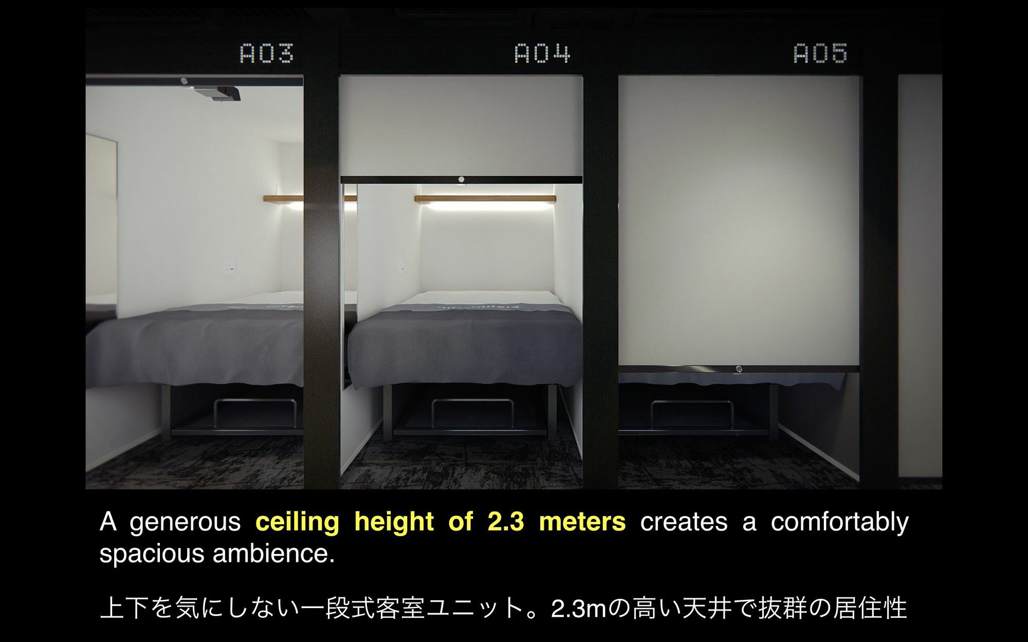 Capsule hotel The Millennials 2*